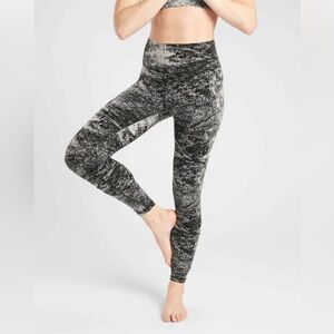 Athleta Elation Glades Ultra High Rise Tights Yoga Pants Leggings Size Small